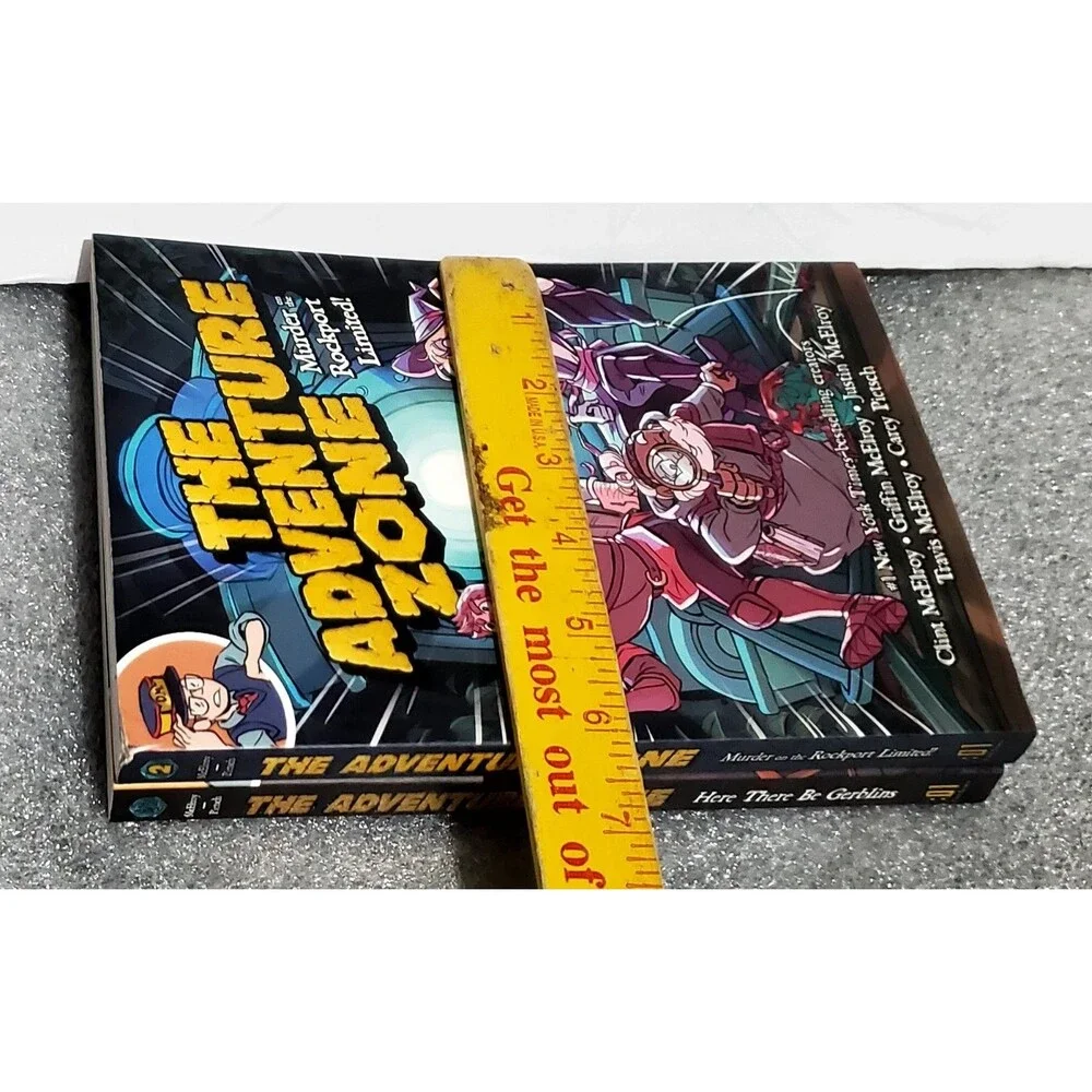 The Adventure Zone (Vol 1+2) Here There Be Gerblins, Murder Rockport Graphic Nov